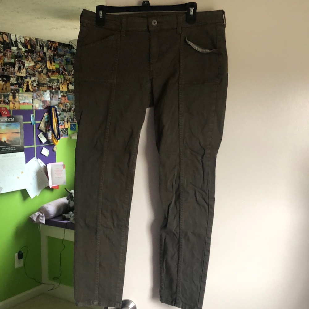 Green pants